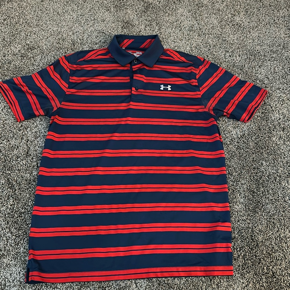 MENS Under Armour Heat Gear Golf Polo